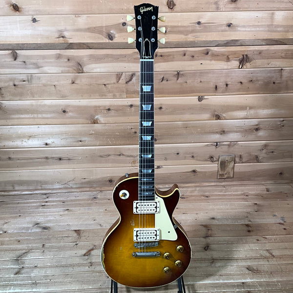 Gibson Custom LE 1957 Les Paul Ultra Heavy Aged Electric Guitar - Refin Burst