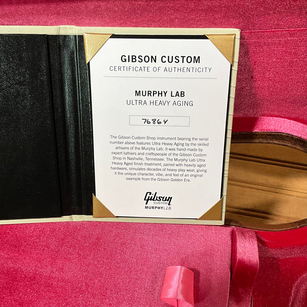 Gibson Custom LE 1957 Les Paul Ultra Heavy Aged Electric Guitar - Refin Burst