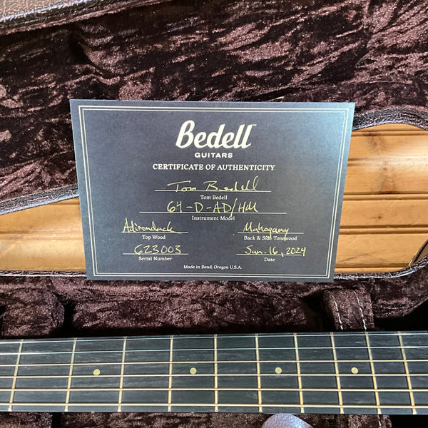Bedell 64-D-AD/HM 1964 Dreadnought Special - Natural