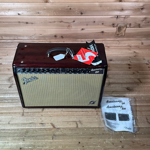 Fender Limited Acoustasonic 150 FSR Mahogany Combo Amplifier USED