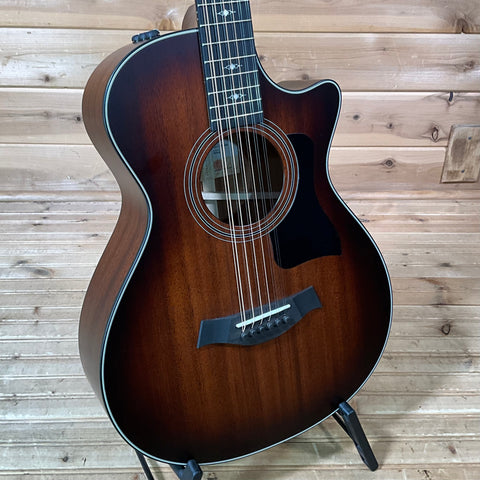 Taylor 362ce Grand Concert 12-String Acoustic Guitar USED - Shaded Edgeburst