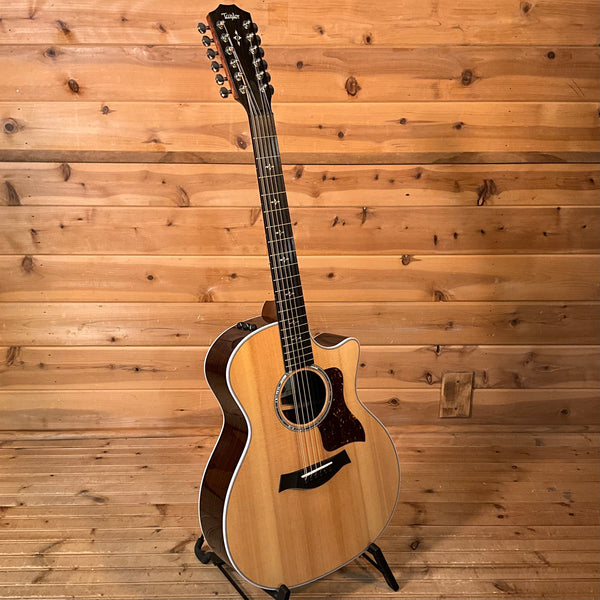 Taylor 454ce 12-String Acoustic Guitar - Natural