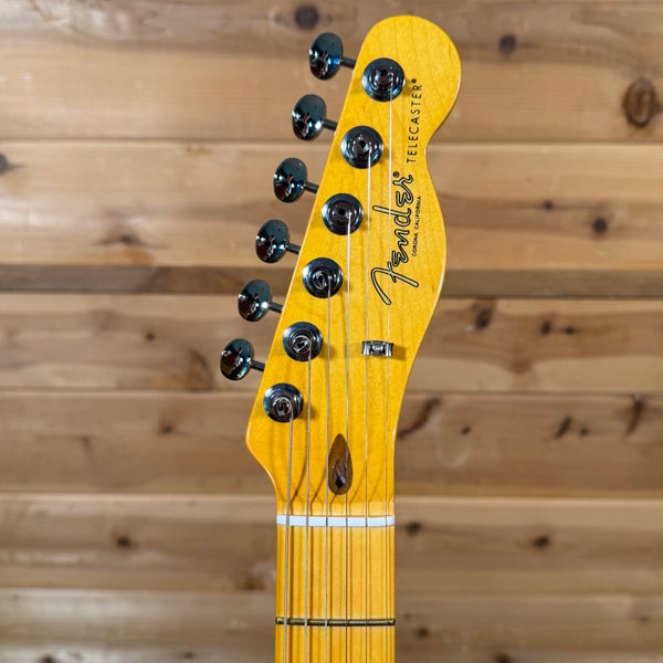 Fender American Professional Classic Telecaster Electric Guitar - Faded Sherwood Green Metallic