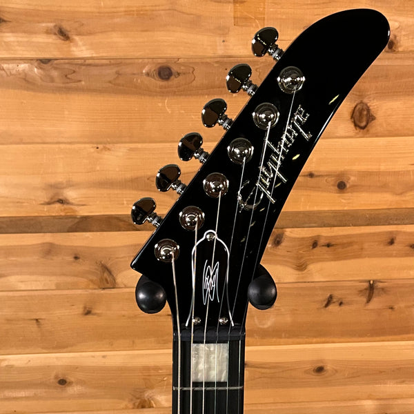 Epiphone Lzzy Hale Explorer Custom Electric Guitar - Black Diamond Holographic Sparkle