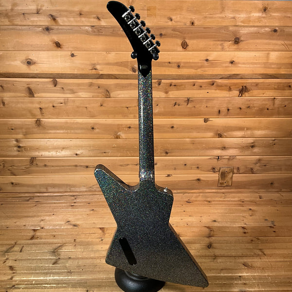 Epiphone Lzzy Hale Explorer Custom Electric Guitar - Black Diamond Holographic Sparkle