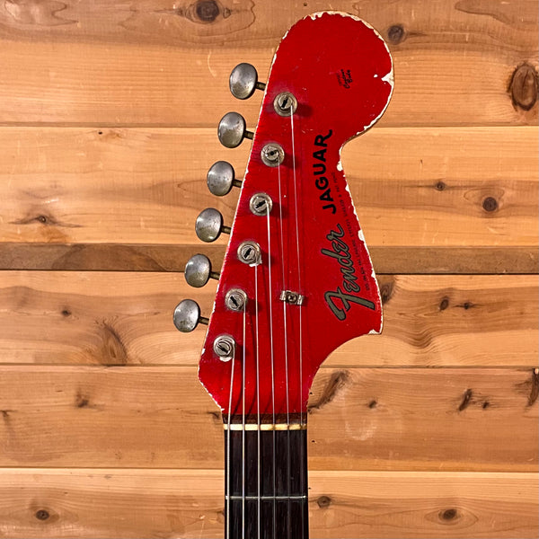 Fender 1965 Jaguar Electric Guitar USED - Candy Apple Red