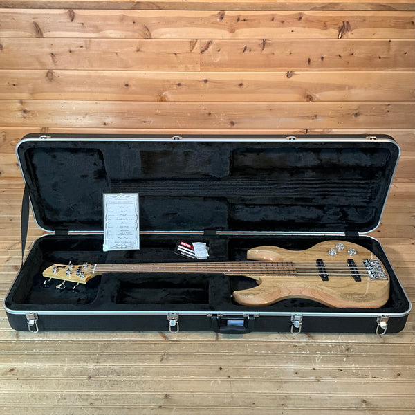 Ben Robinson The Quake Electric Bass Guitar USED - Natural