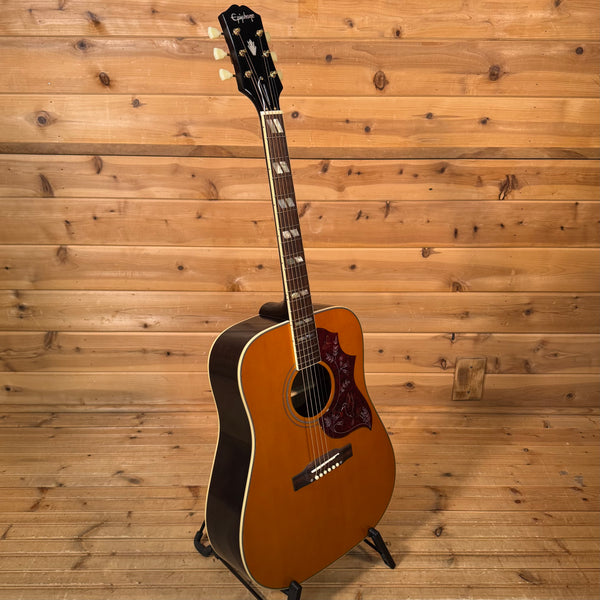 Epiphone Hummingbird Acoustic Guitar - Aged Natural Antique