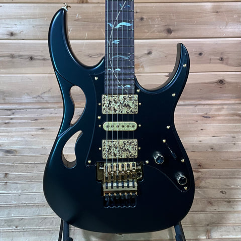 Ibanez PIA3761 Steve Vai Electric Guitar - Onyx Black