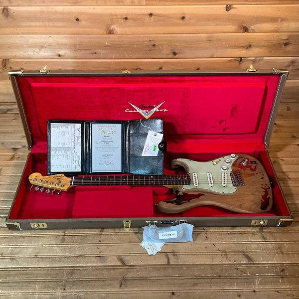 Fender Custom Shop Rory Gallagher Signature Relic Stratocaster Electric Guitar - 3 Color Sunburst