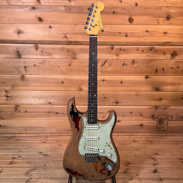 Fender Custom Shop Rory Gallagher Signature Relic Stratocaster Electric Guitar - 3 Color Sunburst
