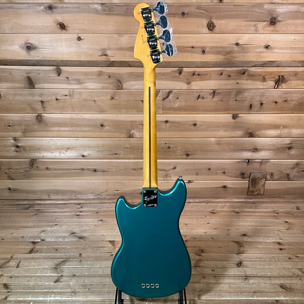 Fender American Professional Classic Mustang Electric Bass - Faded Sherwood Green Metallic