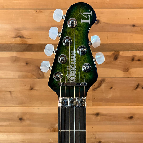 Ernie Ball Music Man BFR Luke 4 HSS Electric Guitar - Green Tide