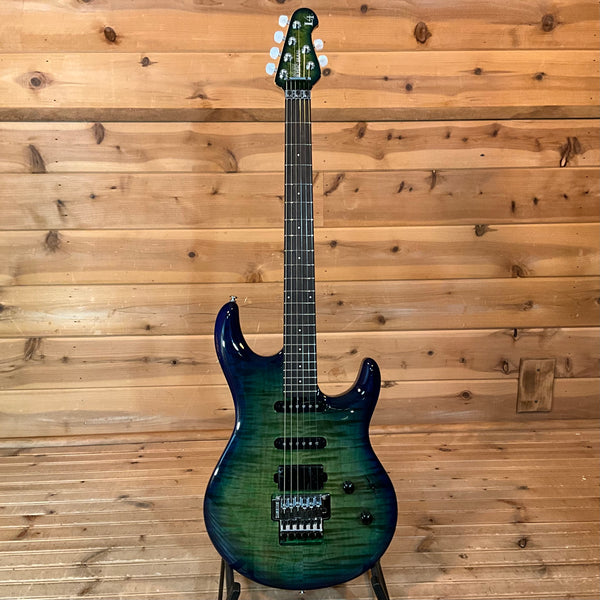 Ernie Ball Music Man BFR Luke 4 HSS Electric Guitar - Green Tide