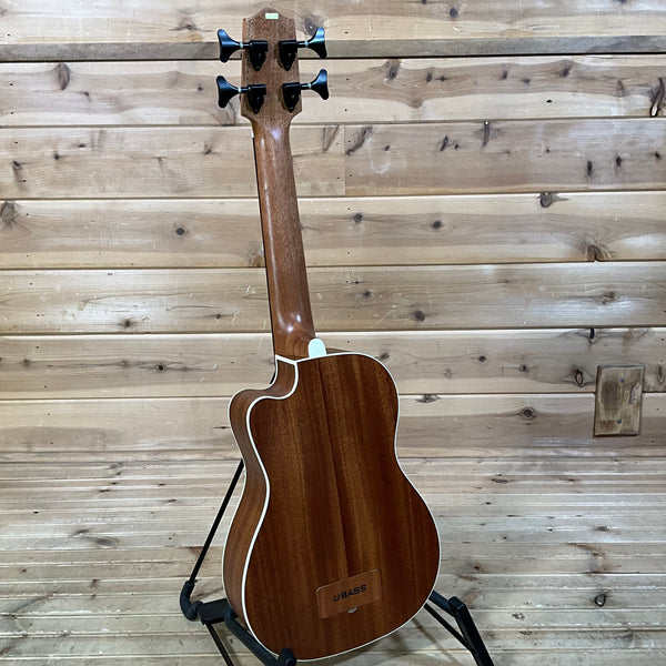 Kala Journeyman Acoustic-Electric U•BASS W/ F-Holes - Natural