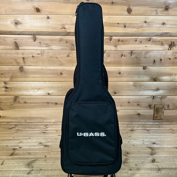 Kala Solid Body U-Bass 4-String Electric Bass Guitar - Jet Black