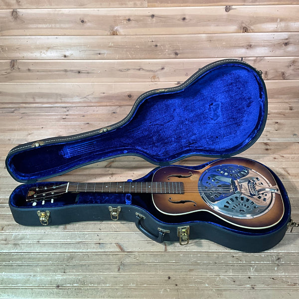 Dobro 1930s Model 25 Round Neck Resonator Guitar USED - Natural