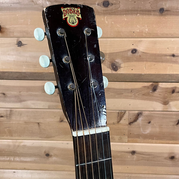 Dobro 1930s Model 25 Round Neck Resonator Guitar USED - Natural