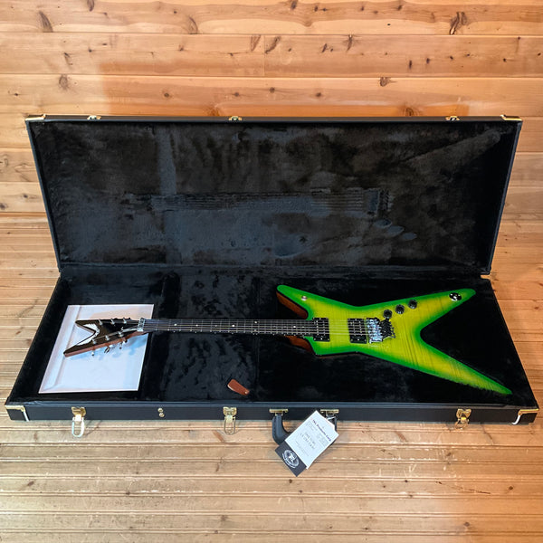 Dean USA ML Floyd Flame Top Electric Guitar - Slime