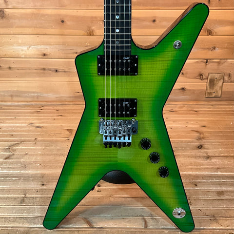 Dean USA ML Floyd Flame Top Electric Guitar - Slime