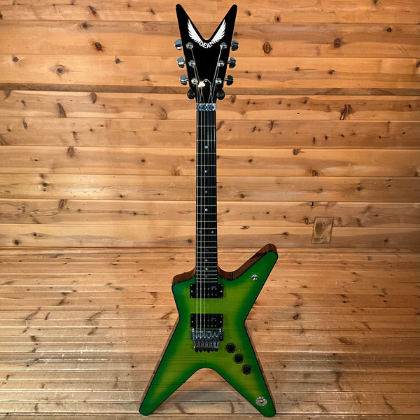 Dean USA ML Floyd Flame Top Electric Guitar - Slime