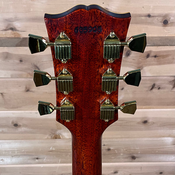 Gibson Custom 1968 Les Paul Reissue Figured Electric Guitar - Dark Cherry Sunburst