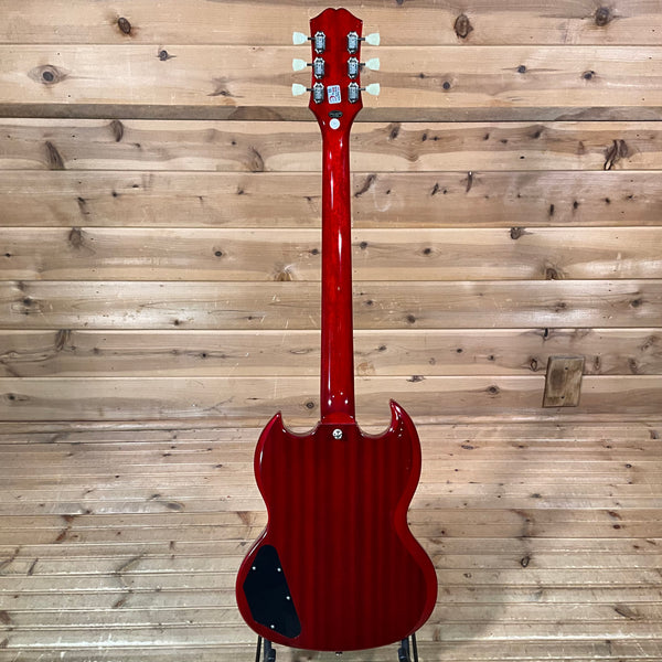 Epiphone SG Standard 60s Maestro Vibrola Electric Guitar USED - Vintage Cherry