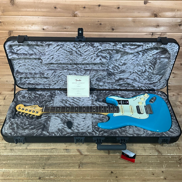 Fender American Professional II Stratocaster HSS Electric Guitar - Miami Blue