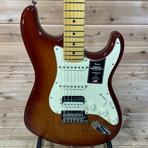 Fender American Professional II Stratocaster HSS Electric Guitar - Sienna Sunburst