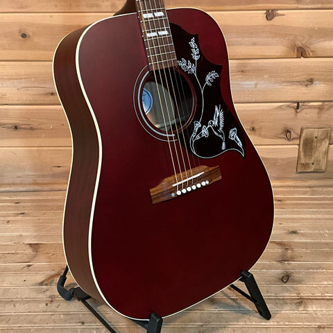 Gibson Hummingbird Special Acoustic Guitar - Satin Wine Red
