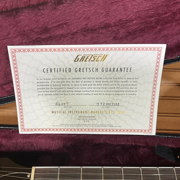 Gretsch G6119T-ET Players Edition Tennessee Rose Electrotone Gretsch G6119T-ET Players Edition Tennessee Rose Electrotone
