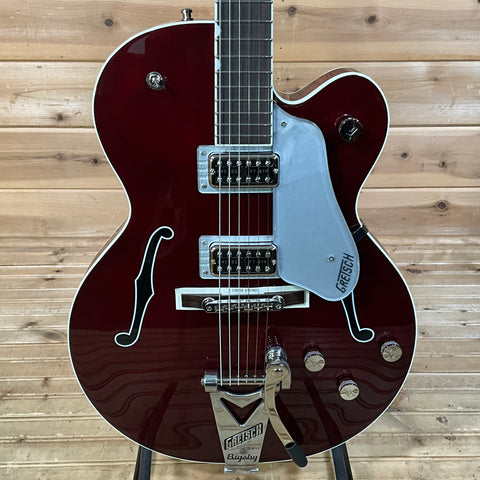 Gretsch G6119T-ET Players Edition Tennessee Rose Electrotone Hollow Body Electric Guitar - Dark Cherry Satin