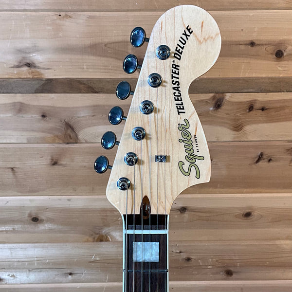 Squier Paranormal Troublemaker Telecaster Deluxe Bigsby Electric Guitar - Honey Sunburst