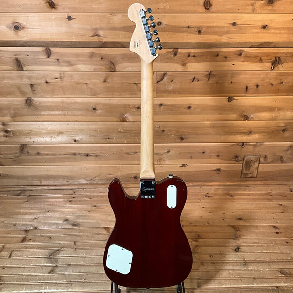 Squier Paranormal Troublemaker Telecaster Deluxe Bigsby Electric Guitar - Honey Sunburst