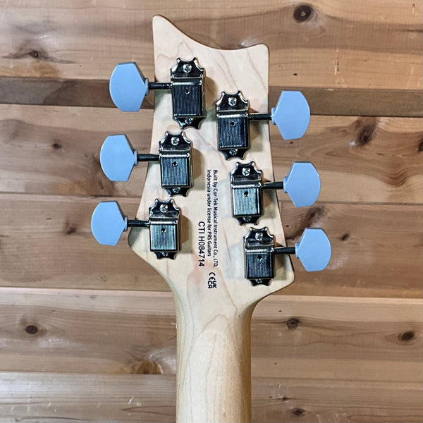 PRS SE Silver Sky Electric Guitar USED - Nylon Blue