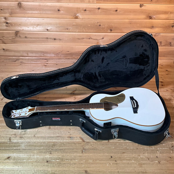 Gretsch G5021WPE Rancher Penguin Parlor Acoustic Electric Guitar USED - White