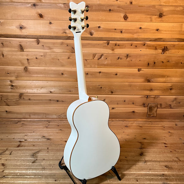 Gretsch G5021WPE Rancher Penguin Parlor Acoustic Electric Guitar USED - White