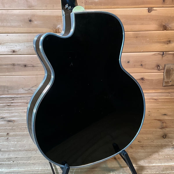 Silvertone 1446 Hollowbody Acoustic Guitar USED - Black