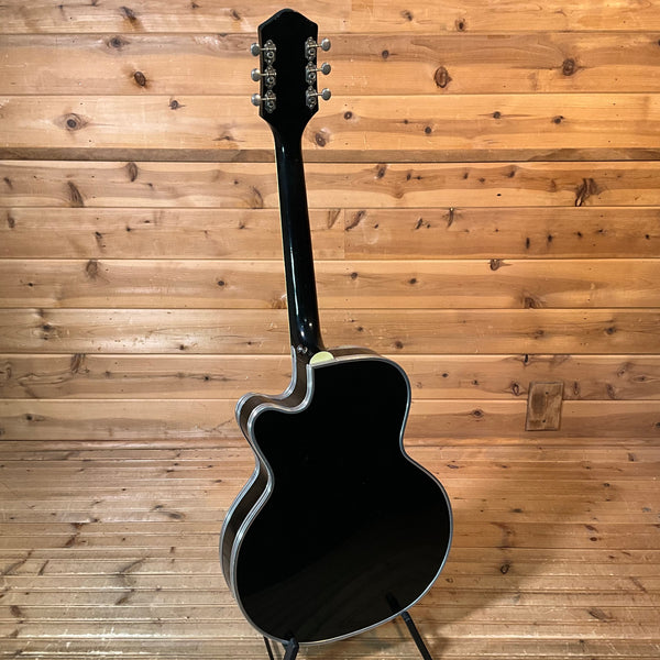 Silvertone 1446 Hollowbody Acoustic Guitar USED - Black
