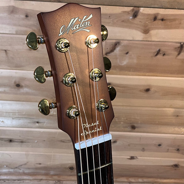 Maton EMD6 Mini Maton Diesel Edition Acoustic Guitar - Vintage Amber Burst