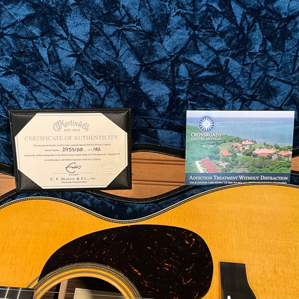 Martin Eric Clapton 000-EC 30th Anniversary Acoustic Guitar - Natural