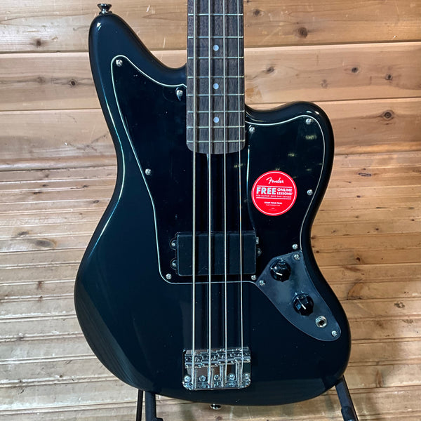 Squier Affinity Series Jaguar Electric Bass Guitar - Charcoal Frost Metallic