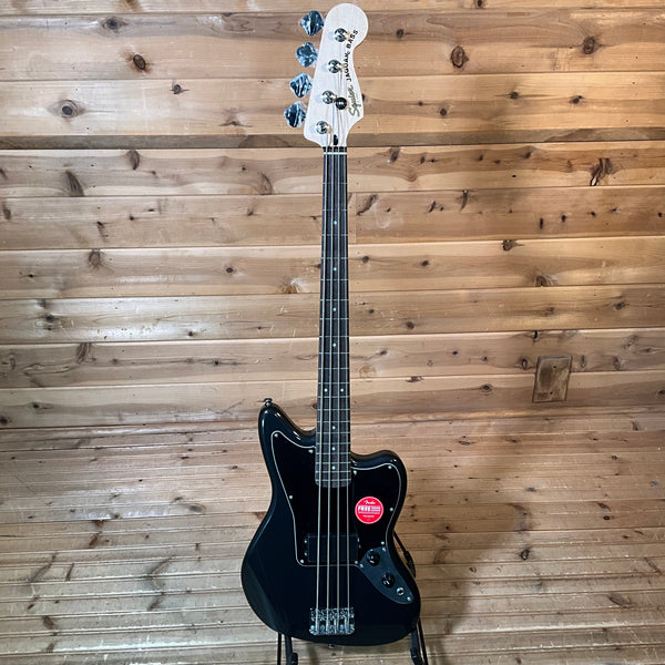 Squier Affinity Series Jaguar Electric Bass Guitar - Charcoal Frost Metallic