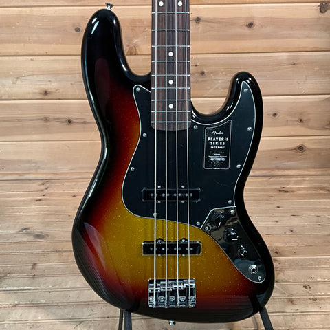 Fender Limited Edition Player II Jazz Electric Bass Guitar - Sparkle 3-Color Sunburst