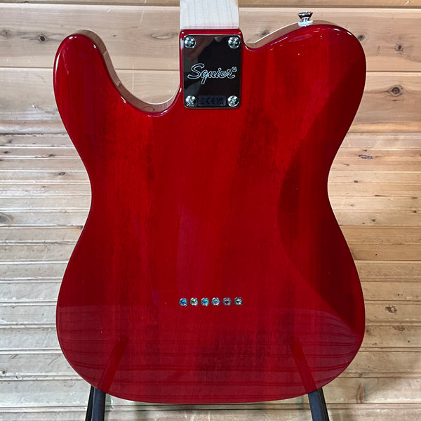 Squier Affinity Series Telecaster FMT SH Electric Guitar - Crimson Red Transparent