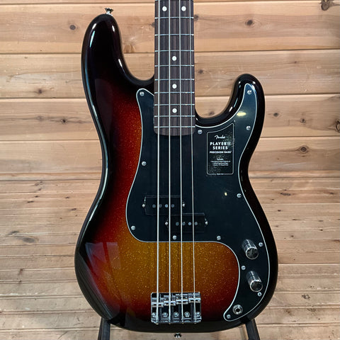 Fender Limited Edition Player II Precision Electric Bass Guitar - Sparkle 3-Color Sunburst