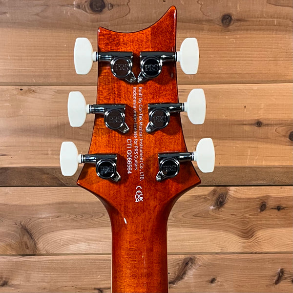 PRS SE Custom 24 Semi-Hollow Piezo Electric Guitar - Vintage Sunburst