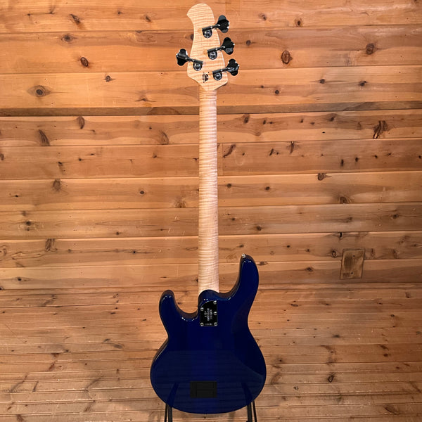 Ernie Ball Music Man BFR StingRay Special Electric Bass - Paua Blue Burst