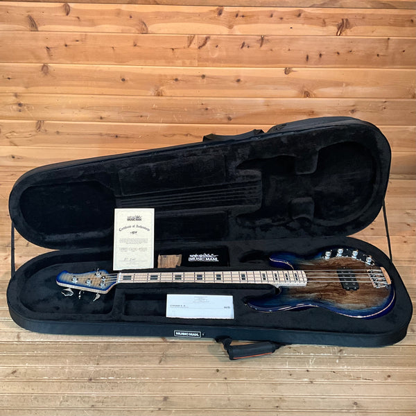 Ernie Ball Music Man BFR StingRay Special Electric Bass - Paua Blue Burst
