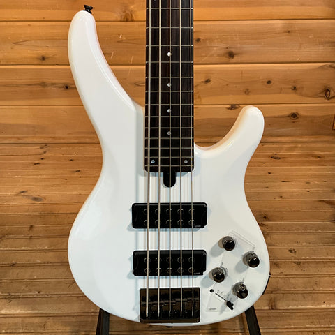 Yamaha TRBX305 5-String Electric Bass - White